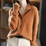 Knit Cardigan Sweater for Women – Luxe Cashmere Comfort