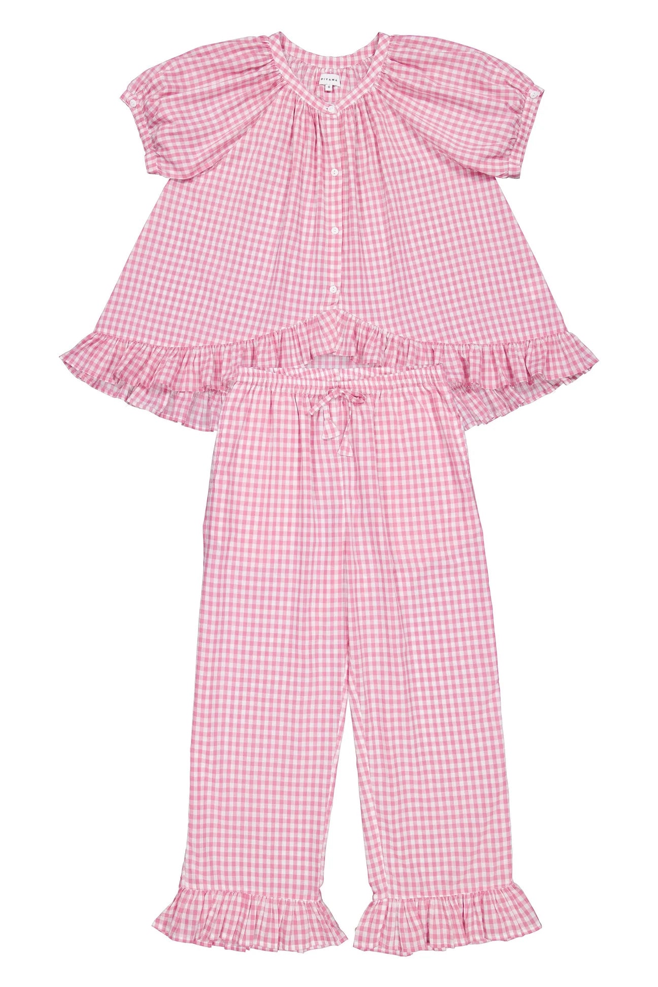 Sophie Sleep Set Gingham Berry