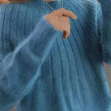Women’s Soft Cashmere Knit Sweater Lightweight Pullover