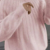 Women’s Soft Cashmere Knit Sweater Lightweight Pullover