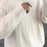 Women’s Soft Cashmere Knit Sweater Lightweight Pullover