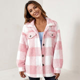 Checked Jacket for Women – Classic Pattern Layer