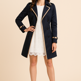 Timeless Double Breasted Trench Coat - Women's Longline Mac